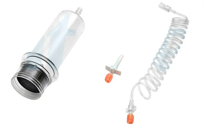 Diaguru Antmed CT 200ml Syringe Kit for Bayer Medrad CT Stellant, HR CT Panion D Box/50