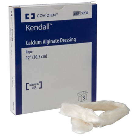 Kendall Calcium Alginate Dressing, Rope, (30.5 cm) Case/20