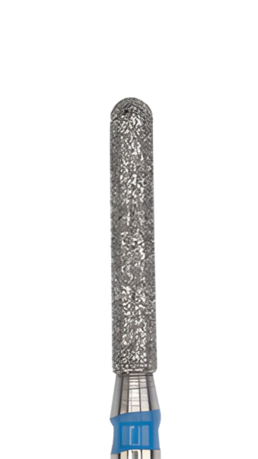 DiaSwiss Diamond FG Bur Round End Cylinder  010 Medium Grit, 881 010 M; Pack/5