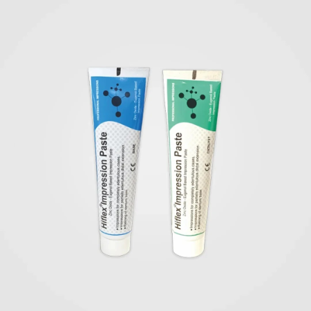 Prevest Denpro Hiflex Impression Paste, Zinc Oxide - Eugenol Based Impression Paste: 1x 140g Base Paste + 1x 70g Catalyst Paste + 1x Instruction Manual