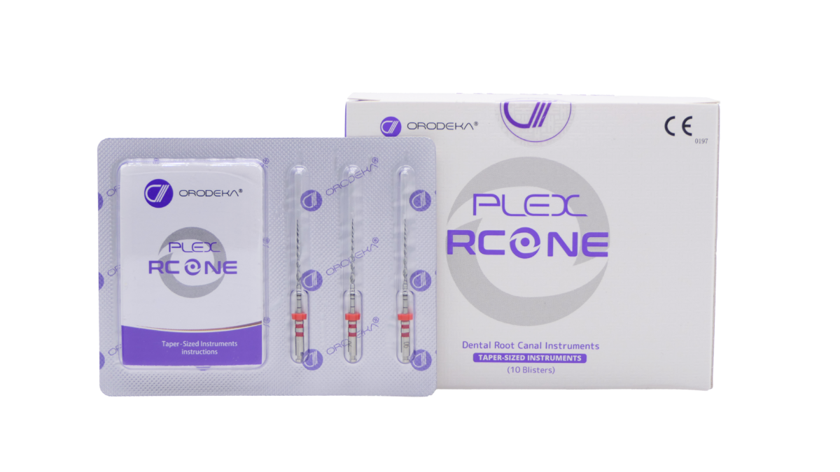 Orodeka Plex RC One Reciprocating File - 31 mm Length, .04 Taper, 25 mm Diameter - Blister/3