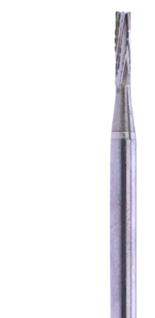 Alston-Prima FG Tungsten Carbide Flat End Fissure Bur 557 010; Pack/6