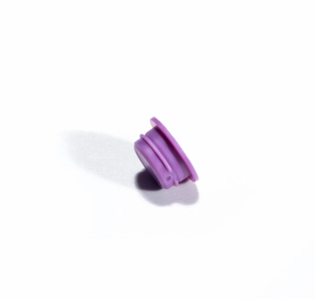 Writing Cap disk for Cryogen Tubes, Purple, Pk/1000