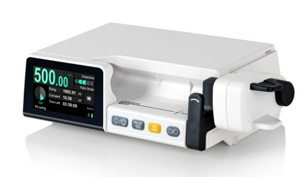 Comen M800 advanced syringe pump, with battery and pole clamp Each