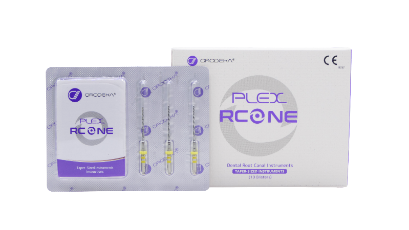 Orodeka Plex RC One Reciprocating File Set Blister/3 - 31 mm - Blister/3 1x 25/.06 File, 31 mm + 1x 40/0.05 File, 31 mm + 1x 50/0.04 File, 31 mm
