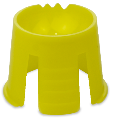 Disposable Dappen Dish; Yellow; Pack/100