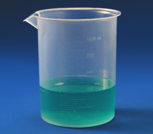 Beaker, Polypropylene, 500mL, 12 pcs/pack