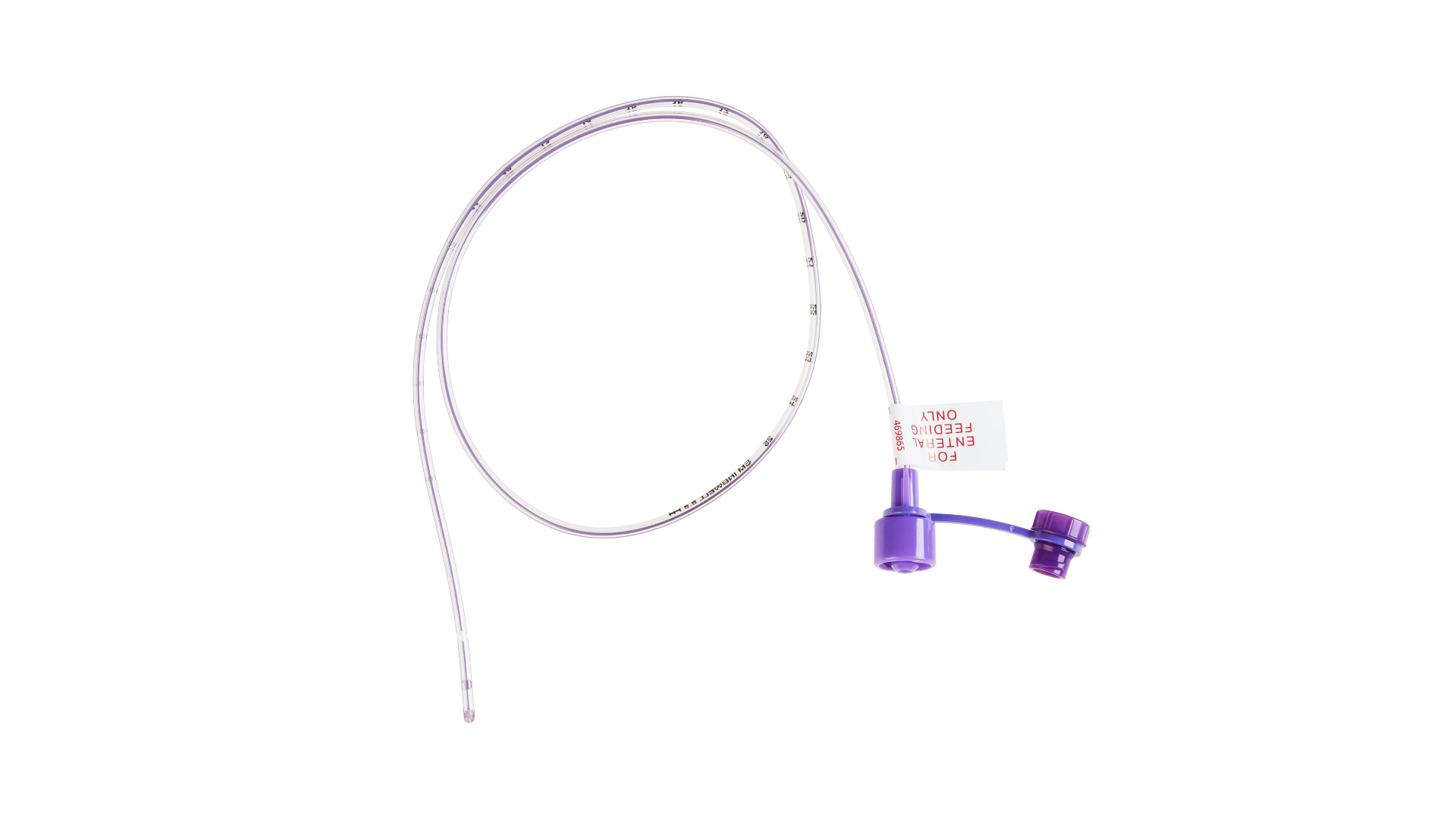 Argyle Polyurethane Feeding Tube with ENFit, Radiopaque 3.5 Fr (1.2 mm) x 31 cm Case/10