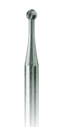 Alston-Prima Long Steel Round Burs #8; Diameter 2.3mm; Pack/6