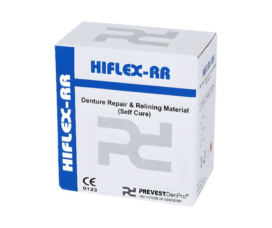 Prevest Denpro Hiflex RR: Self Cure Denture Base Powder - 1 Kg powder; Pink
