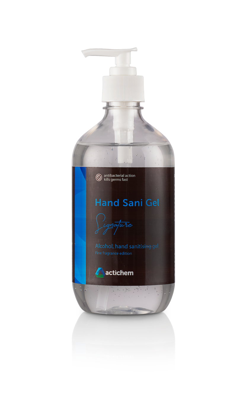 Actichem Hand Santiser Gel 500ml Bottle