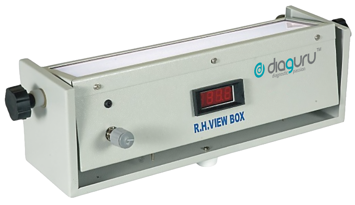 BIO RH VIEW BOX for Rh Slide Test in Blood Bank 220V