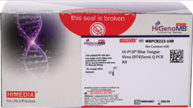 Himedia Hi-PCR® Vet Blue Tongue Virus (BTV) Semi-Q PCR Kit