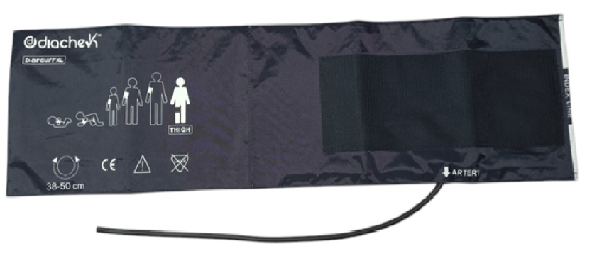 Diachek Infant Single Tube TPU Bladder BP Cuff 12-19cm Plastic Male Bayonet, with tube no connector