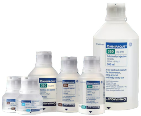Omnipaque 350mg/mL 200mL, Polypropylene Bottle, Pack/10