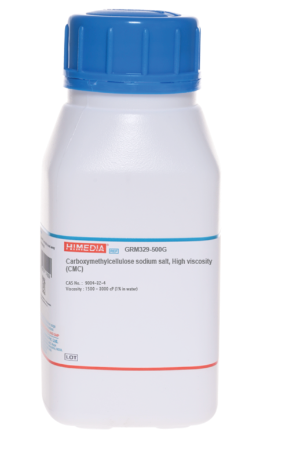 Himedia Carboxymethylcellulose Sodium Salt, High viscosity (CMC), 500g