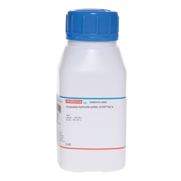Potassium hydroxide pellets, Hi-AR/ACS 500GM