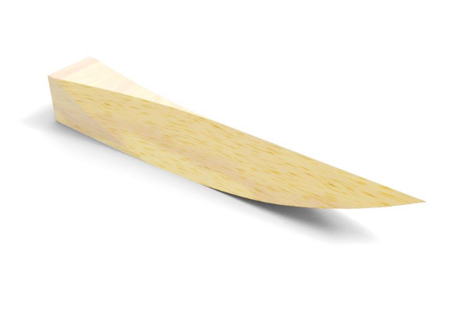 Polydentia Anatomical Wooden Wedges Extra Large 17mm; Natural Pack/100