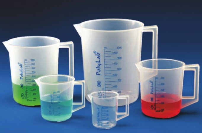 Medilab Polypropylene Measuring Jugs (Printed Graduation) 1000ml; Pk/6