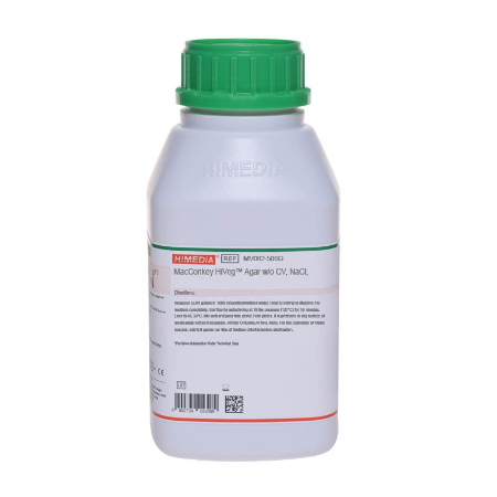 Himedia MacConkey HiVeg™ Agar without Crystal Violet and NaCl, with 0.00 Neutral Red and 2.0% Agar, 500g