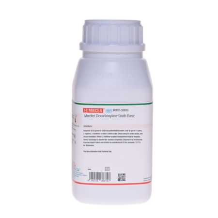 Himedia Decarboxylase Broth Base, Moeller (Moeller Decarboxylase Broth Base) 500G