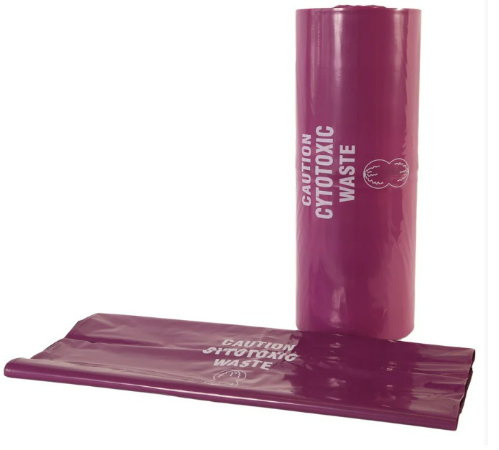 Surepak Cytotoxic Waste Bags Purple; 72 Lt 710 mm x 900 mm 55um 100/CTN