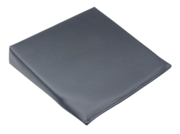 Positioning Foam: 15° Wedge, right angled triangle foam wedge with a square 250x250x50mm base stitched in Vinyl