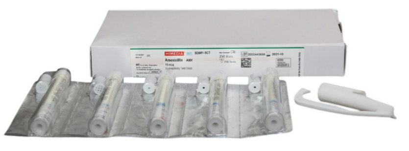 Himedia Aztreonam (AT) 30 mcg,5x50 disk cartridge in blister pack