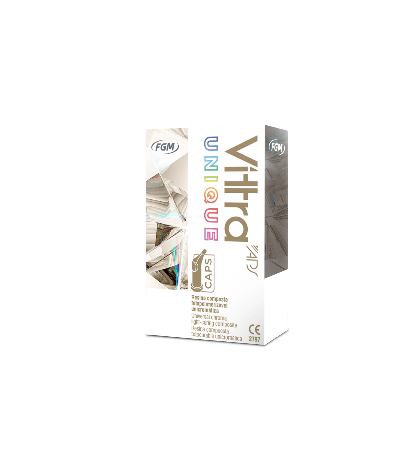 FGM Dental Vittra Unique APS Caps; Universal Chroma Light Curing Composite DA2 X 0,2 GR (20UN)