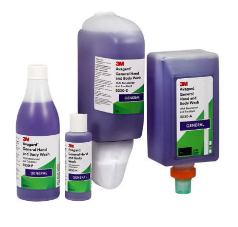 Avagard ™ General Hand and Body Wash; 125 mL Bottle w/ Flip Top Cap