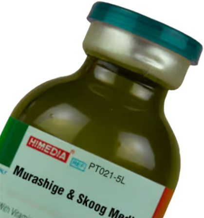 Himedia Murashige & Skoog Medium w/ CaCl₂ & Vitamins; w/o Sucrose & Agar