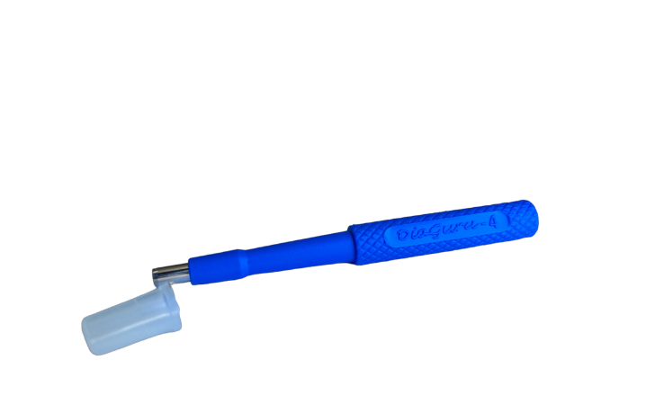 Diaguru Biopsy Punches 8mm White; Individually Wrapped; Stainless Steel with Plastic Handle; Box/25