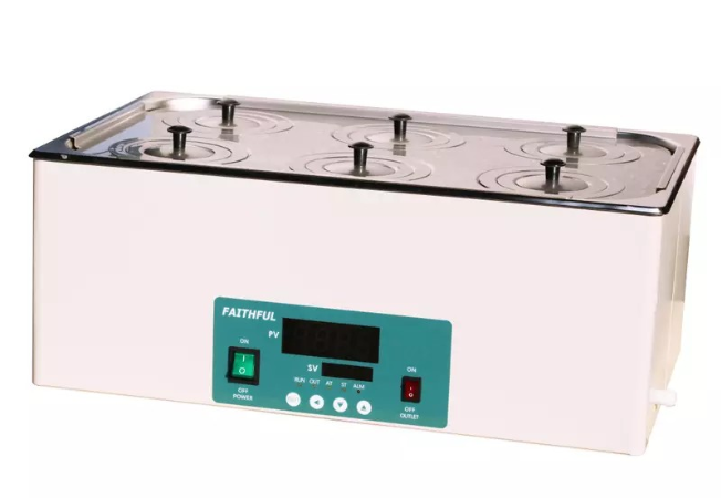 FAITHFUL Thermostatic Water Bath 22.5L; 12-Place