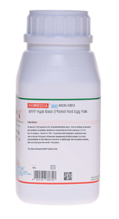 Himedia MYP Agar Base (Phenol Red Egg Yolk Polymyxin Agar Base) 500g