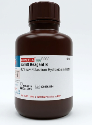 Himedia Barritt Reagent B (for VP test) Voges-Proskauer test, 100ML