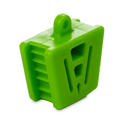 Medium Mouth Props; Green; Pack/40