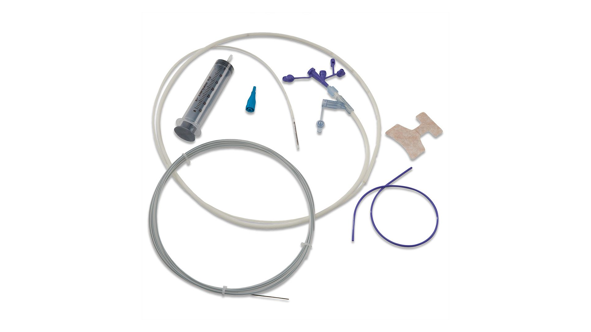 Kangaroo™ Naso-Jejunal Feeding Tube, 7g Weighted Tip, 12 Fr/Ch (4.0 mm) x 60" (152 cm)