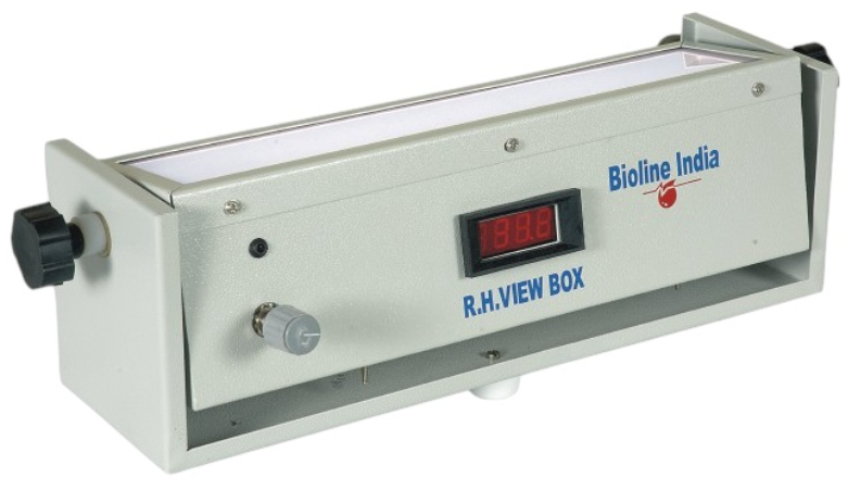 BIO RH VIEW BOX for Rh Slide Test in Blood Bank 220V