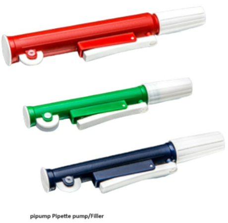Pipette Pump, Pipette Filler up to 2ml, Color Blue EACH
