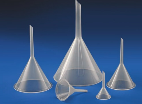 Medilab Analytical Funnel 100mm PP; 60 Degree Angle EACH