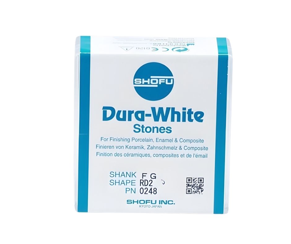 Shofu Dura White Stone FG 0248 RD2; Pack/12