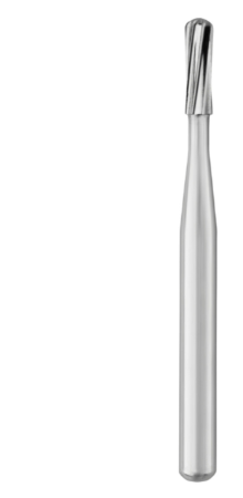Alston-Prima FG Tungsten Carbide Sterile Surgical Bur; Straight Fissure Dome End 1158 012; Pack/5