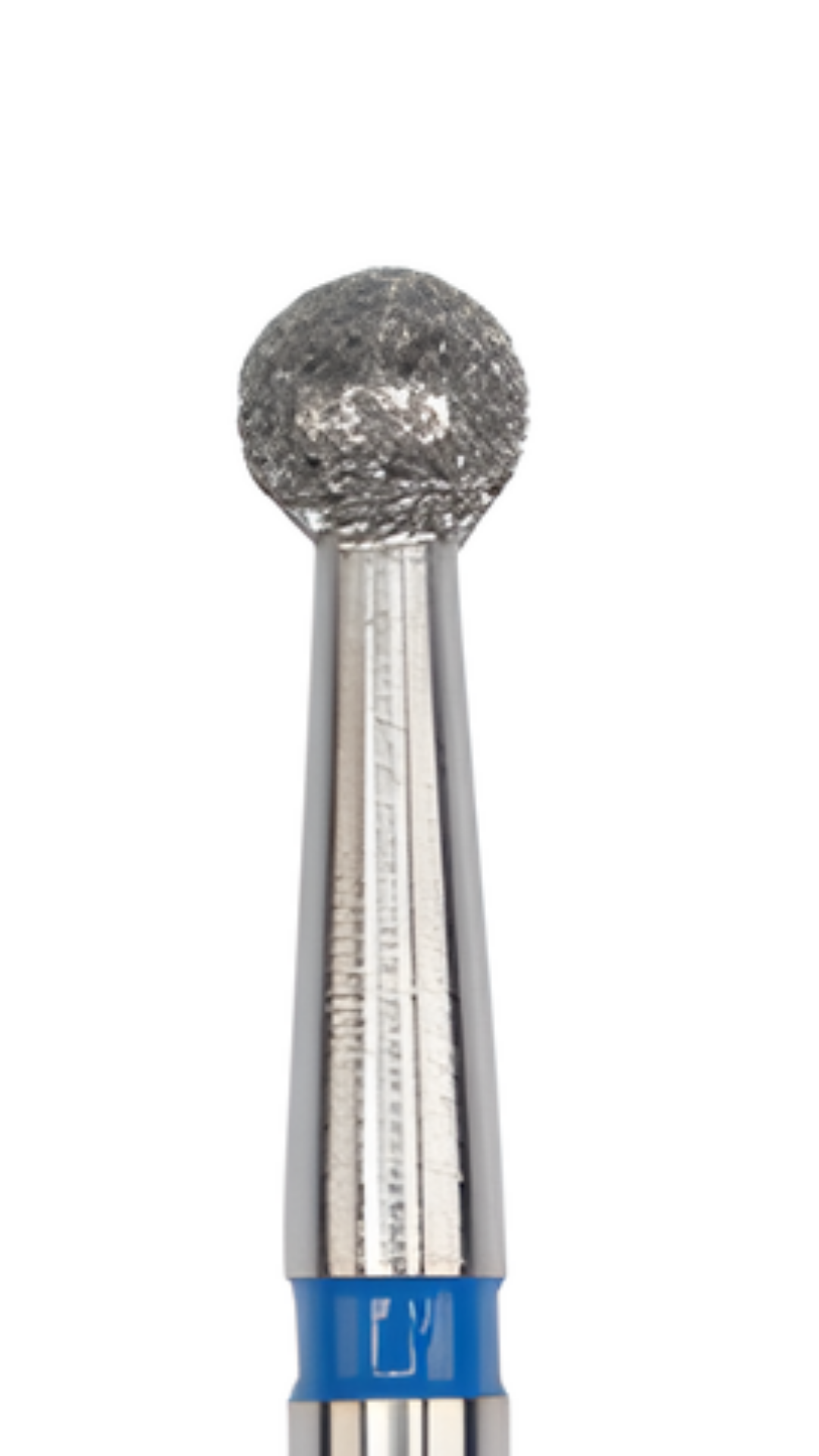 DiaSwiss Diamond Long Shank FG Round Burs 010 Medium Grit; Pack/5