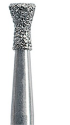 Prima Friction Grip; Diamond Bur Double Inverted Cone; 806; Diameter 1.6mm; Medium Grit; Pack/5