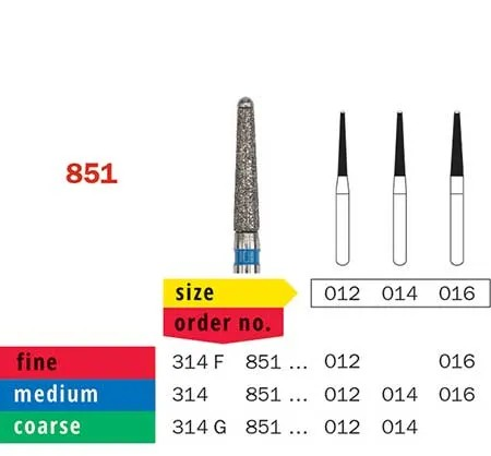 DiaSwiss Endo Access Burs; Pack/5
