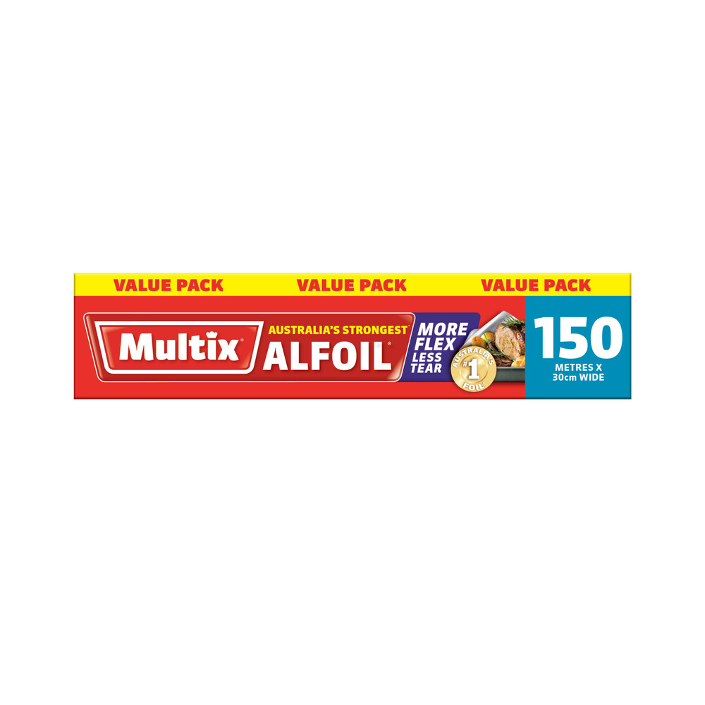 Multix Aluminium Foil 30cmx30mtr ROLL