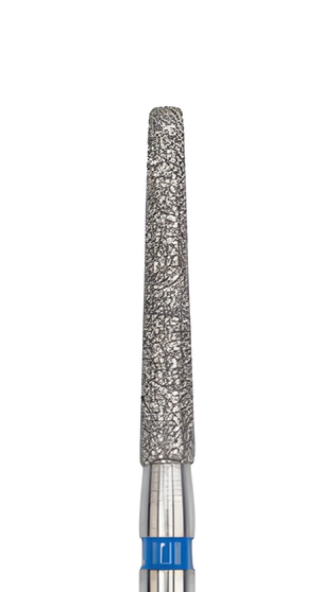 DiaSwiss Diamond FG Bur Tapered  Flat End 014 Coarse Grit, 848 014 C; Pack/5