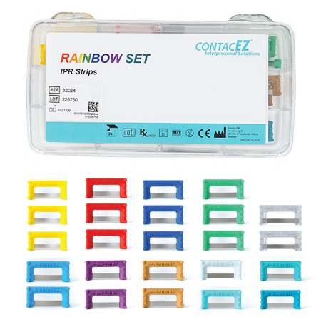 ContacEZ® Strips IPR System - Rainbow Set