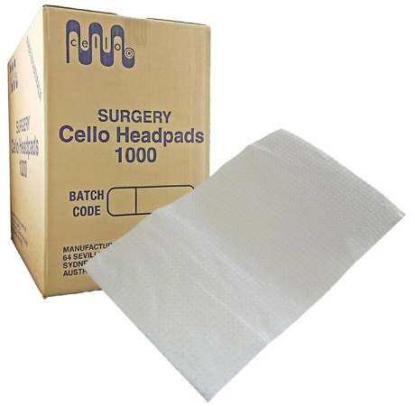 Cello Surgical Headpad 30 cm x 50 cm 1000/Carton