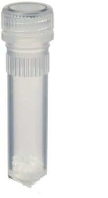 Beadbug, Prefilled tubes, 2ml capacity, with 3mm Glass beads, acid washed 50/pk